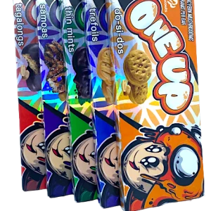 One Up Trefoils Psilocybin Mushroom Chocolate Bar Germany