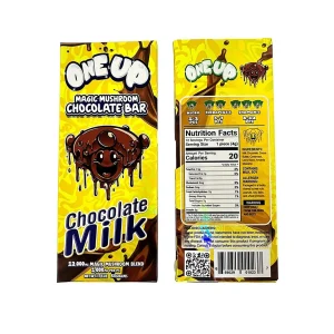 One Up Milk Chocolate Magic Mushroom Bar Germany