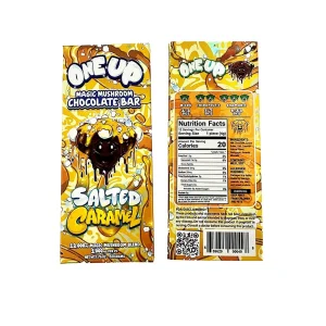 One Up Salted Caramel Magic Mushroom Chocolate Bar Germany