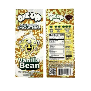 One Up Vanilla Bean Magic Mushroom Chocolate Bar Germany