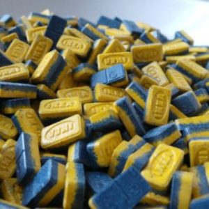 Blue Yellow IKEA 220mg MDMA Europe