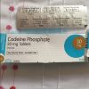 Codeine Phosphate 30mg Tablets Europe
